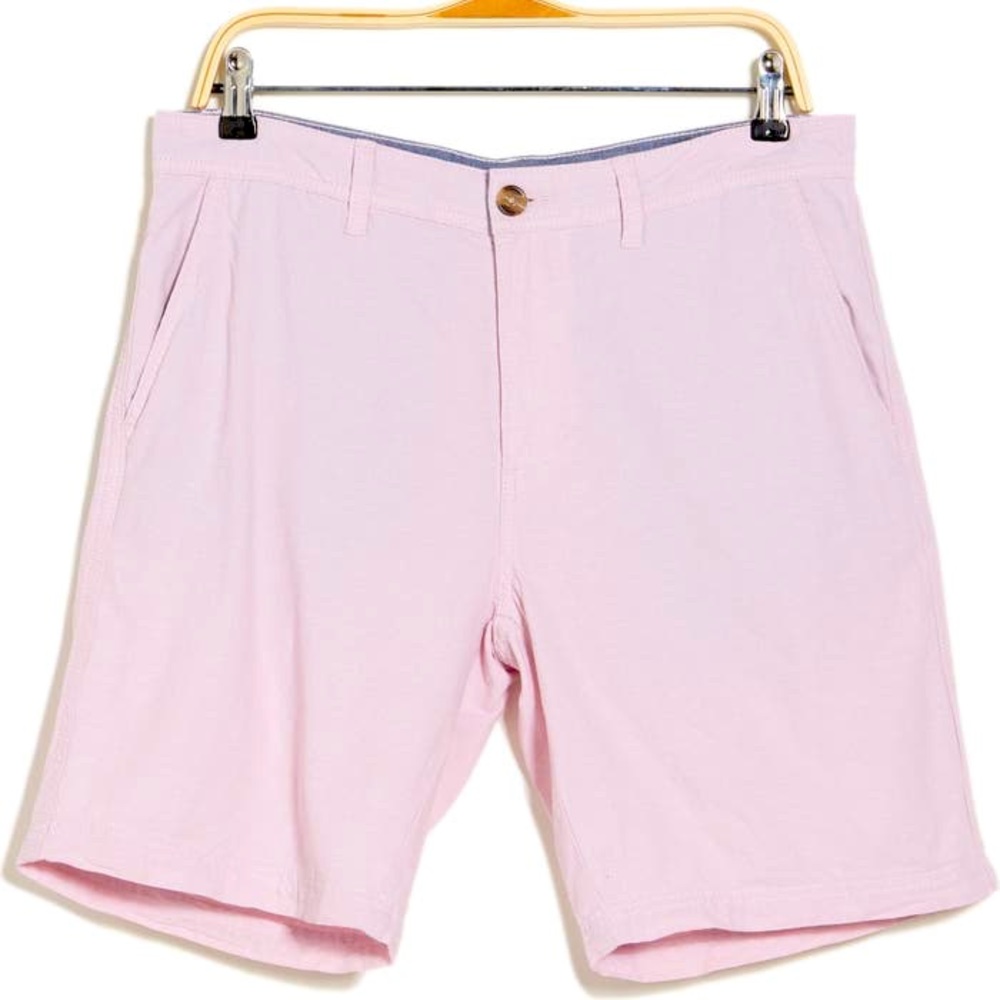 14TH AND UNION Flat Front Chambray Trim Fit Shorts
14TH & UNION